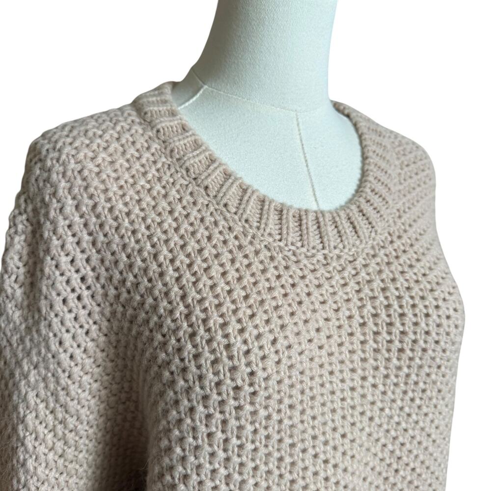P.A.R.O.S.H. NEW MAGLIERIA Alpaca Ribbed Knit Sweater Size L Long Sleeves - Picture 8 of 13